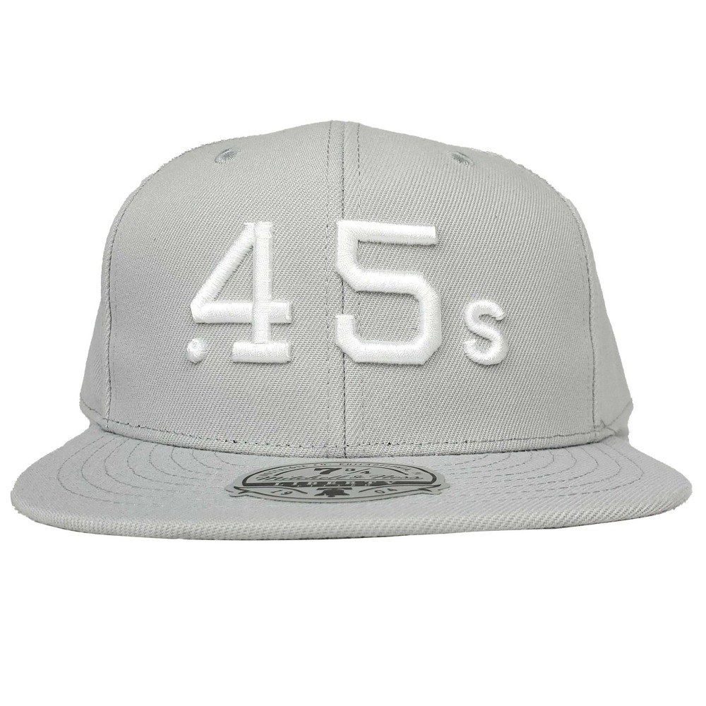 Houston Colt .45s Mitchell & Ness MLB Fitted 7 3/4 Liberty Fit Hat Cap Gray NWT